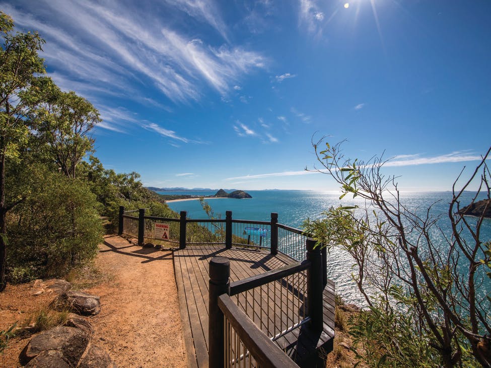 Bluff Point lookout.