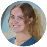 Portrait of Paige Johnstone, Keppel Dental Team Member.